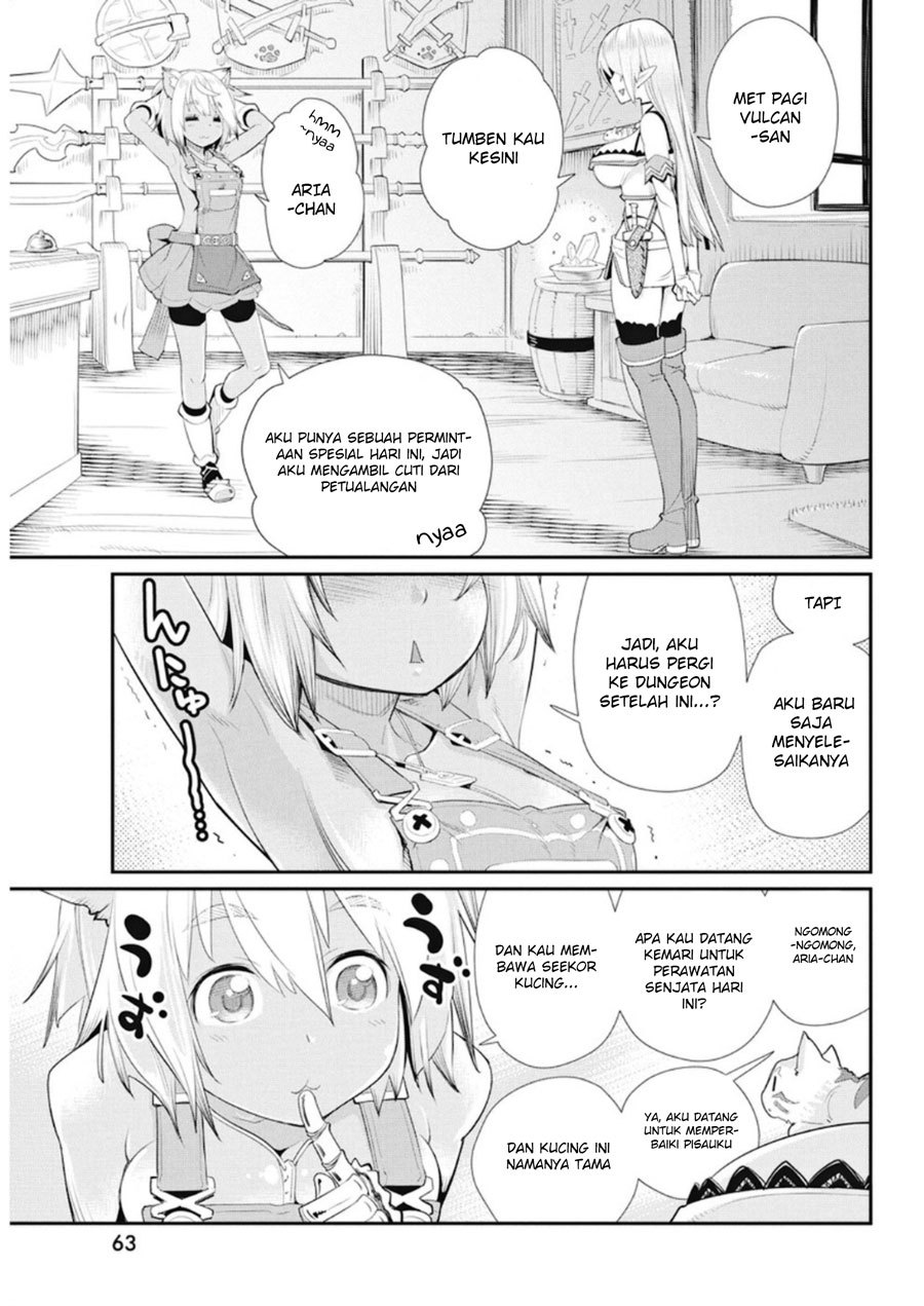 S-Rank Monster no Behemoth Dakedo, Neko to Machigawarete Erufu Musume no Kishi (Pet) Toshite Kurashitemasu Chapter 04 Gambar 12
